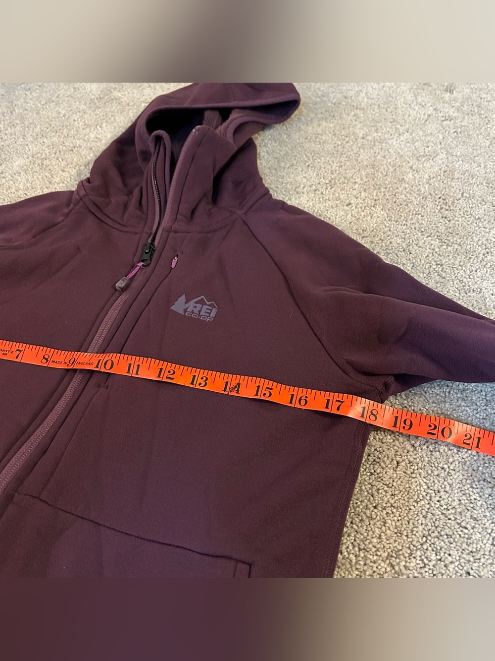 REI full zip hoodie - Picture 8 of 10